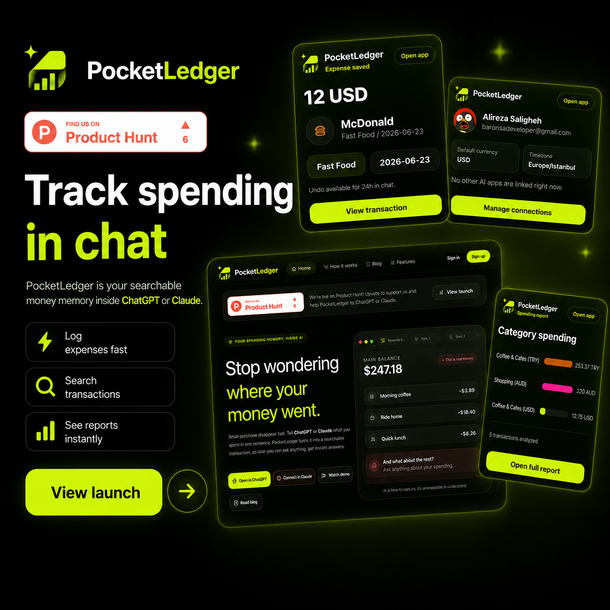 Expense & budget tracker
